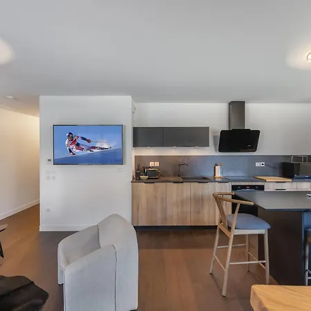Apartment Spacieux Lumineux, Proche Du Centre De Megeve, Ideal Pour Familles, 7 Couchages, Parking Couvert - Fr-1-569-85